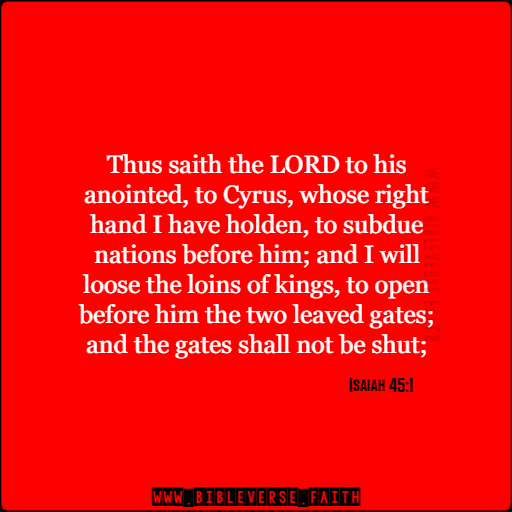 isaiah 45 1 666 in the bible