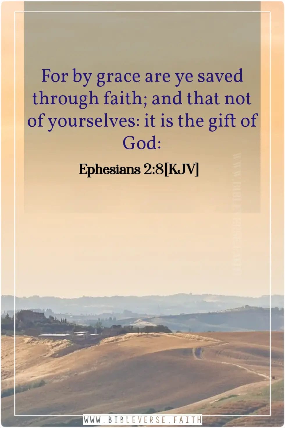 ephesians 2 8[kjv] recovery bible verse