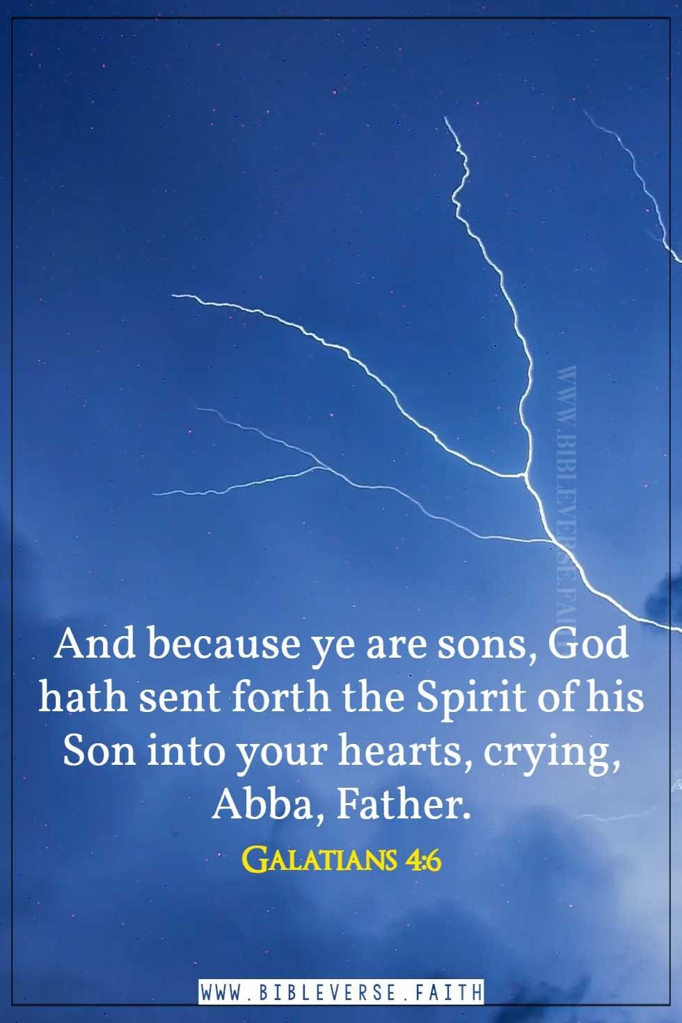 galatians 4 6 abba in the bible