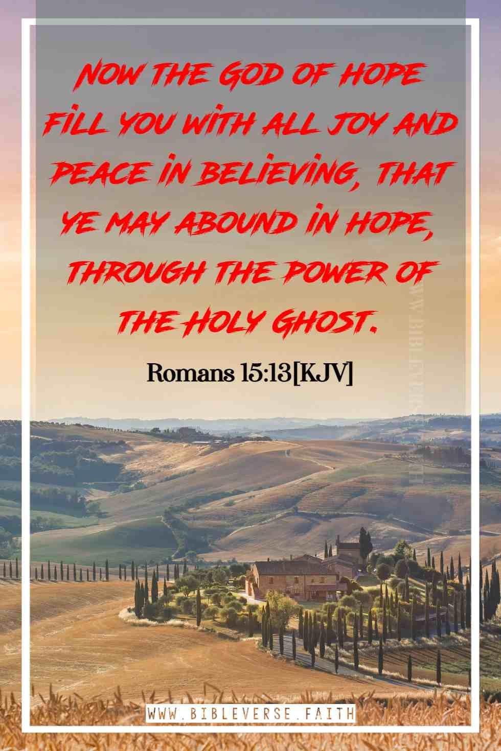 romans 15 13[kjv] bible verse about hope for the future