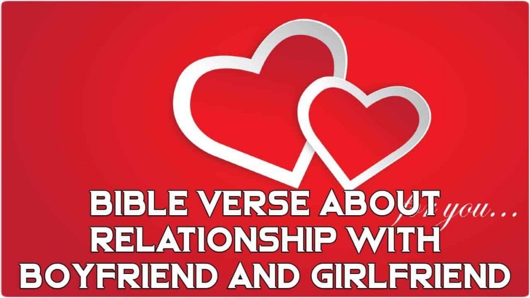 bible verse about relationship with boyfriend and girlfriend
