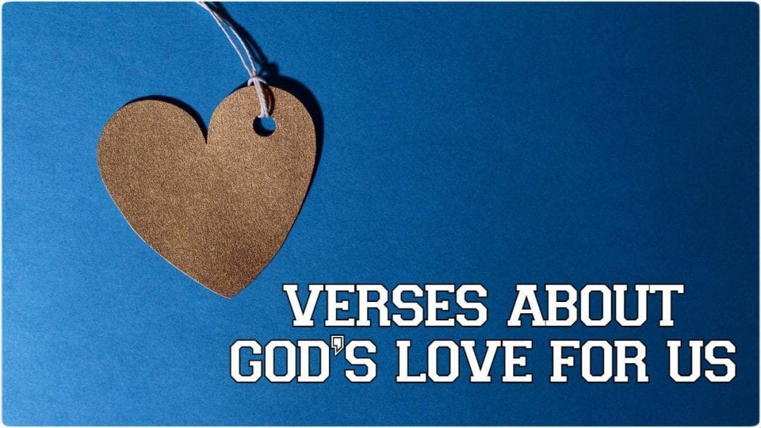 verses about god's love for us
