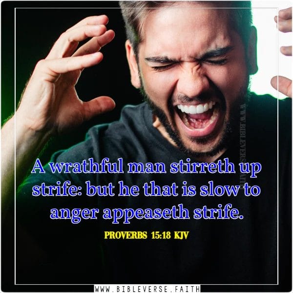 proverbs 15 18 kjv proverbs on anger