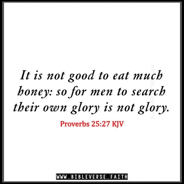 proverbs 25 27 kjv bible verses about self love kjv images