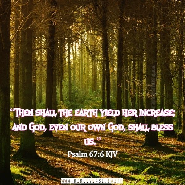 psalm 67 6 kjv thanksgiving quotes to god