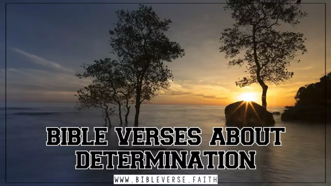 bible verses about determination