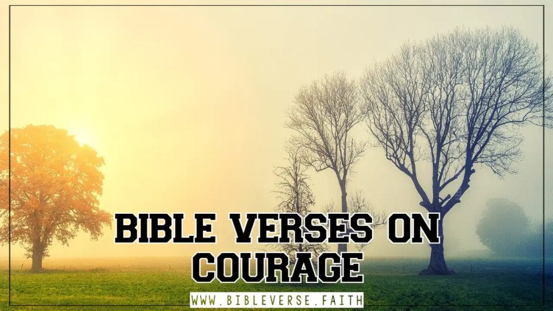 bible verses on courage