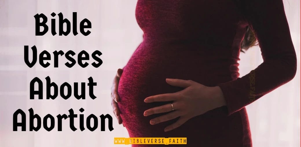 bible verses about abortion