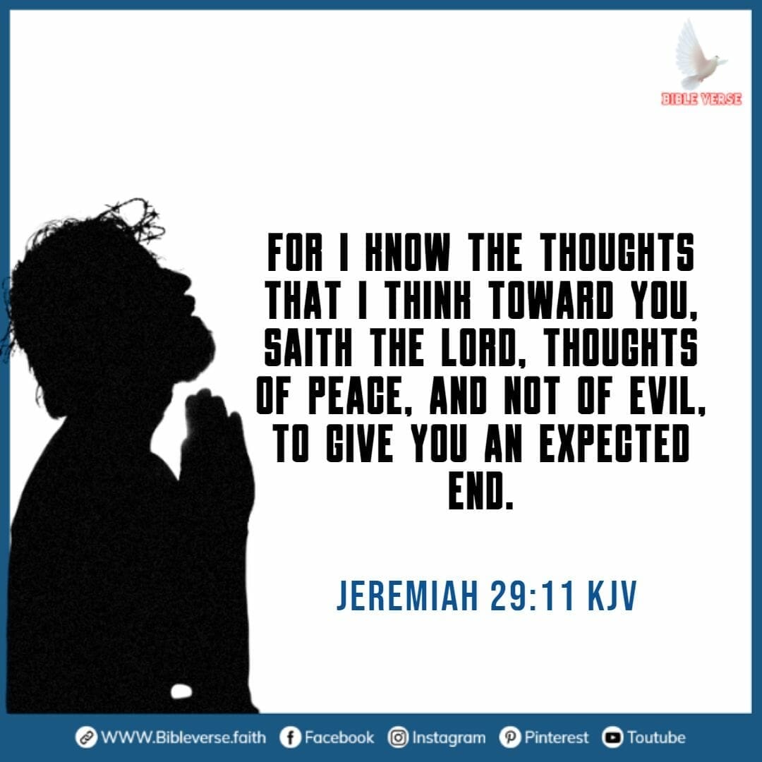jeremiah 29 11 kjv bible verses about trusting god