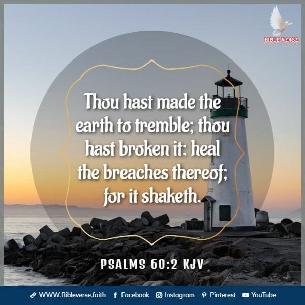 psalms 60 2 kjv god heals all diseases bible verse