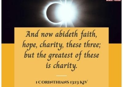1 corinthians 13 13 kjv bible verse about faith and hope