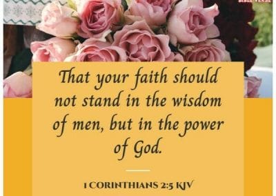 1 corinthians 2 5 kjv bible verse about faith and hope