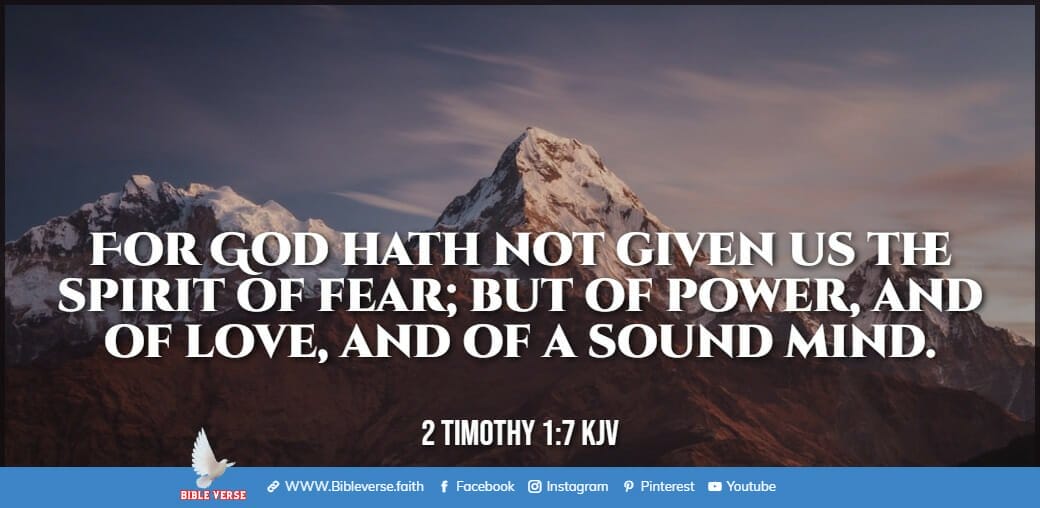 2 timothy 1 7 kjv bible verses about encouragement