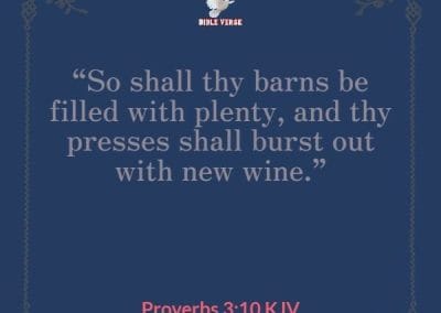 proverbs 3 10 kjv bible verses about overflowing blessings