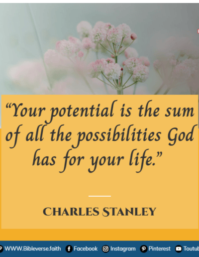 charles stanley motivational christian quotes about life and trusting god