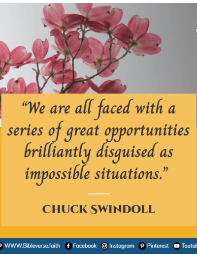 chuck swindoll motivational christian quotes about life and trusting god