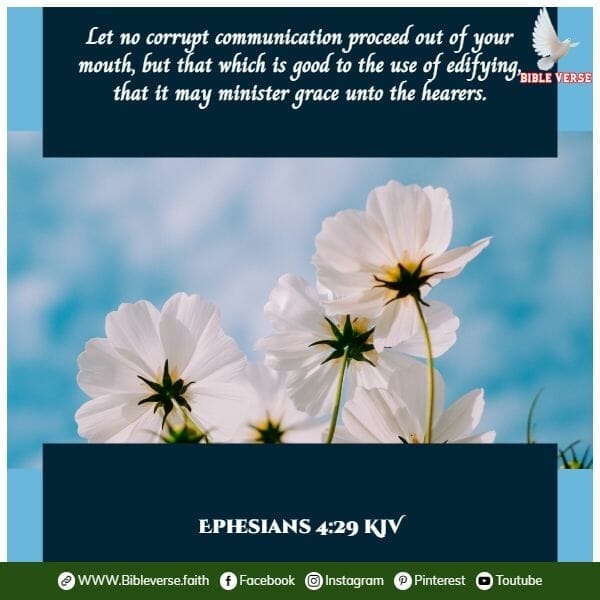 ephesians 4 29 kjv bible verses about hope and encouragement