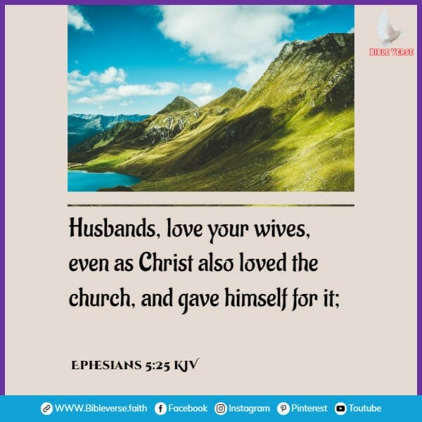 ephesians 5 25 kjv bible verses about relationships and dating