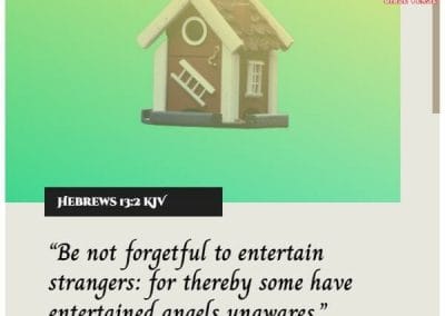 hebrews 13 2 kjv house dedication bible verse
