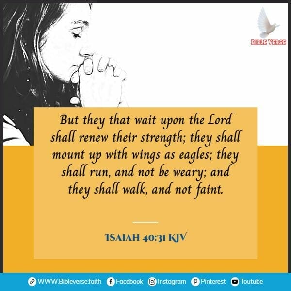isaiah 40 31 kjv bible verses about hope in hard times