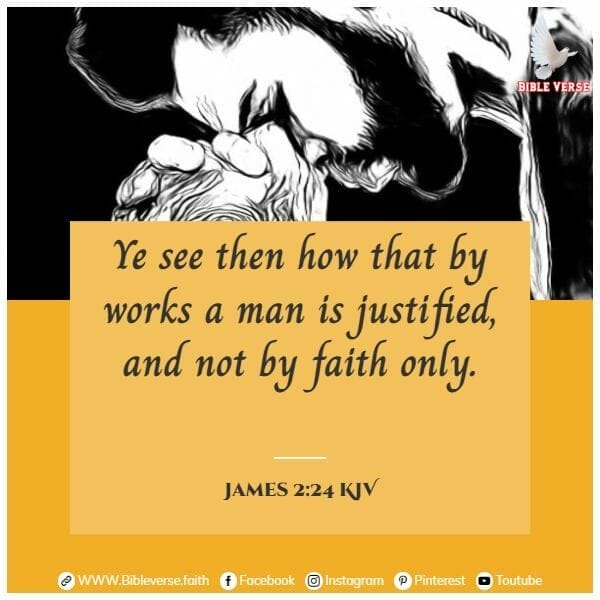 james 2 24 kjv faith hope and love bible verse