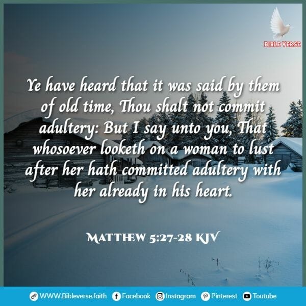 matthew 5 27 28 kjv bible verses about relationship