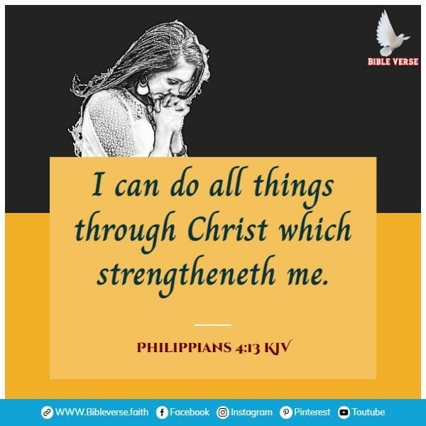 philippians 4 13 kjv bible verses about hope and strength