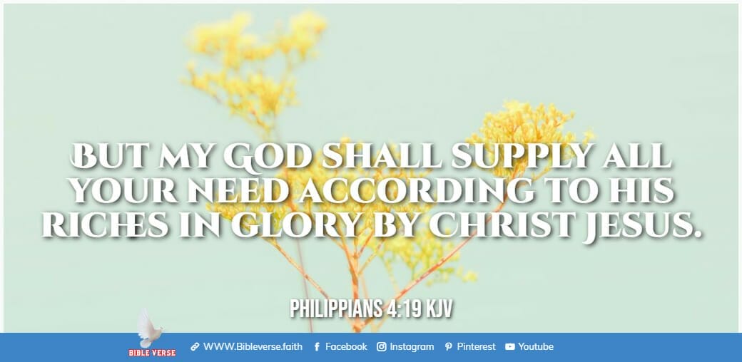 philippians 4 19 kjv encouraging bible verses for hard times