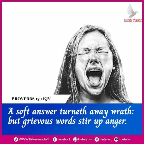 proverbs 15 1 kjv bible verses about controlling anger