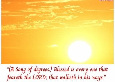 psalm 128 1 kjv bible verses about blessings from god