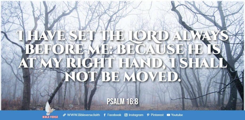psalm 16 8 encouraging psalms