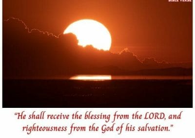 psalm 24 5 kjv bible verses about blessings from god