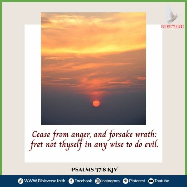 psalms 37 8 kjv bible verses about anger and forgiveness