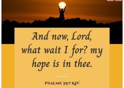 psalms 39 7 kjv bible verse about faith and hope