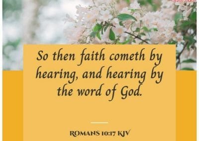 romans 10 17 kjv bible verse about faith and hope