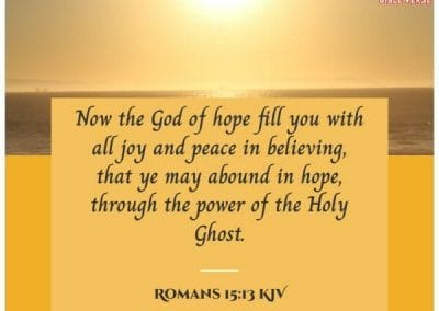 romans 15 13 kjv bible verse about faith and hope