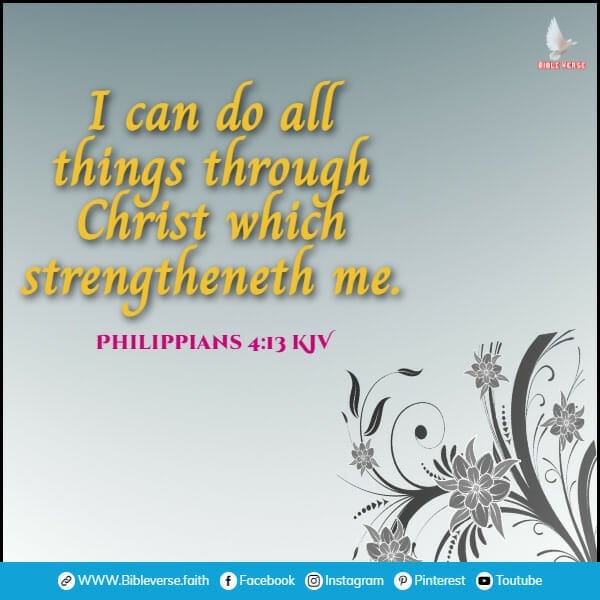 philippians 4 13 kjv bible verses about life struggles