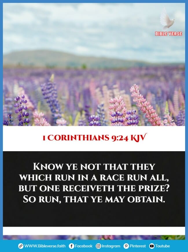 1 corinthians 9 24 kjv bible verses about letting go