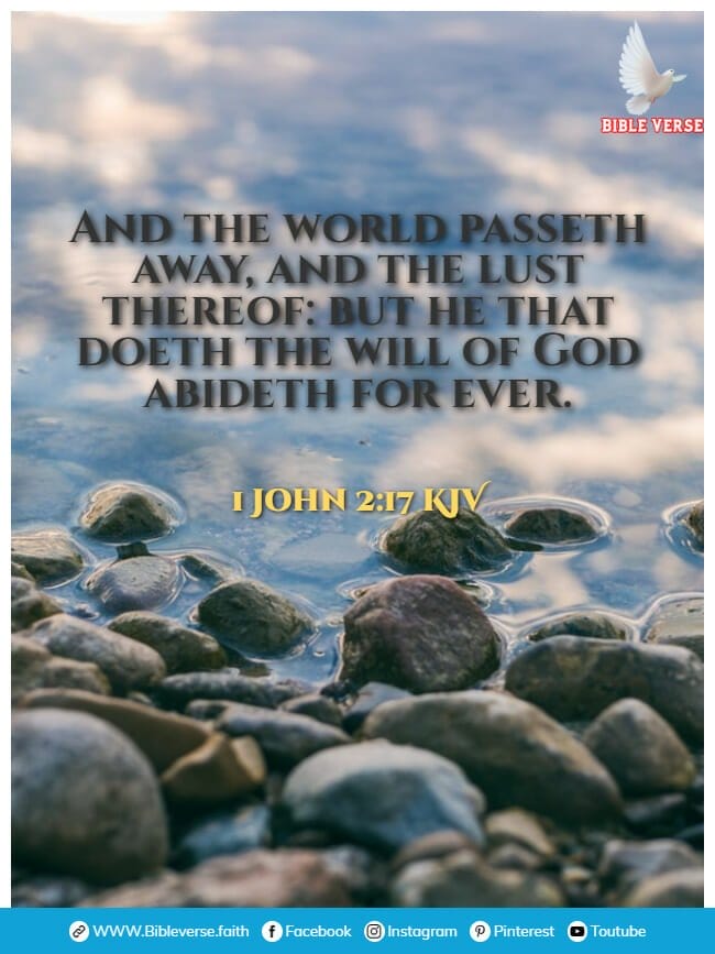 1 john 2 17 kjv bible verses about time