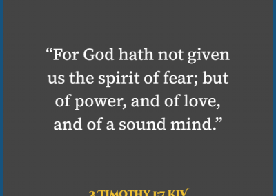 2 timothy 1 7 kjv bible verses for relationship with god