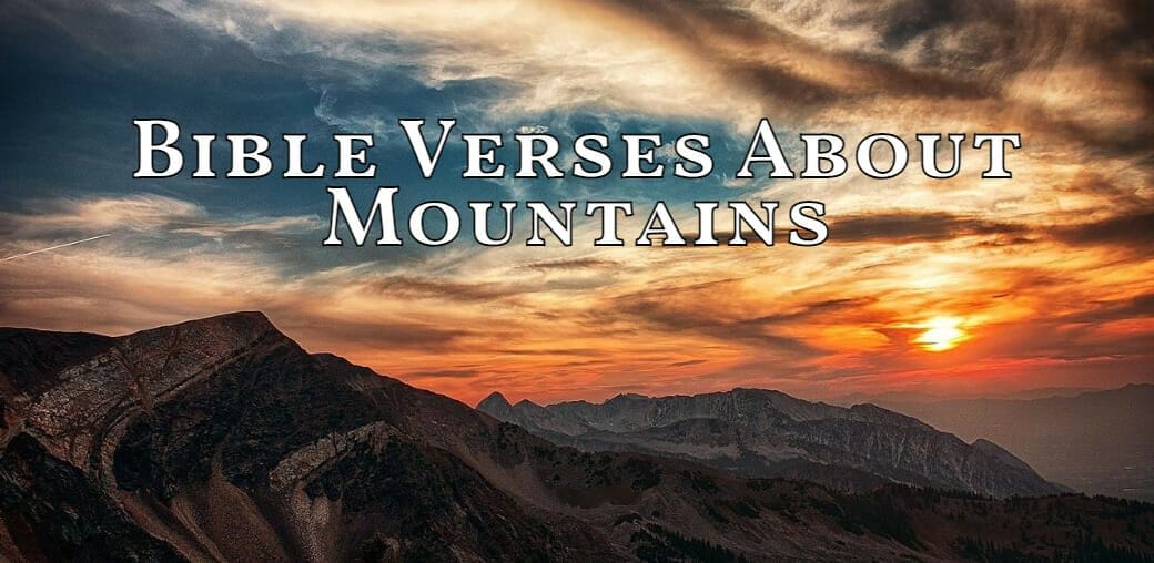 bible verses about mountains