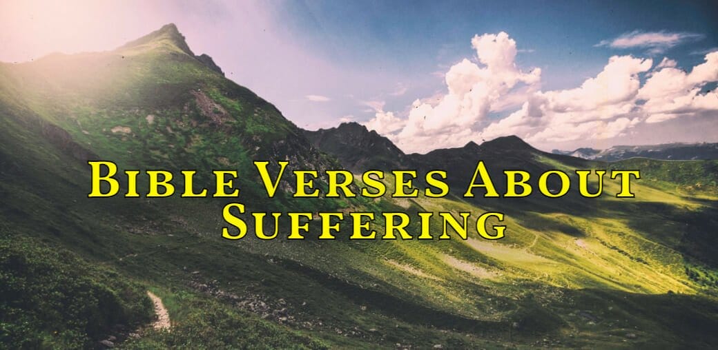 bible verses about suffering