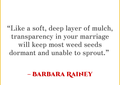 barbara rainey christian quotes about marriage
