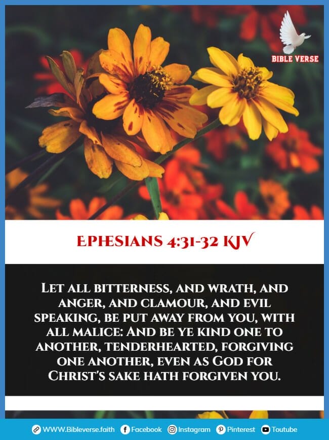 ephesians 4 31 32 kjv bible verses about letting go