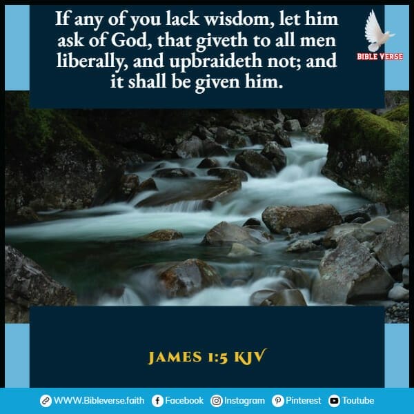 james 1 5 kjv scriptures on leadership