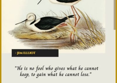 jim elliot inspirational christian quotes about life