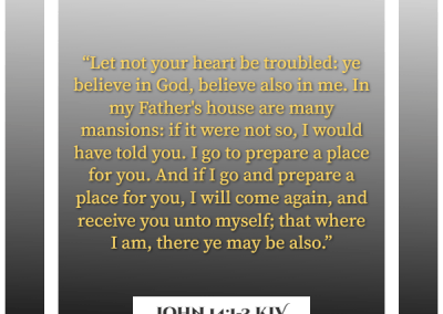 john 14 1 3 kjv bible verses about losing friends