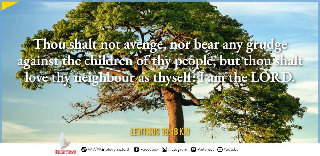 leviticus 19 18 kjv bible verses on loving yourself