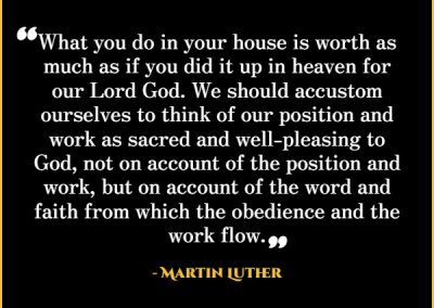 martin luther christian quotes about family