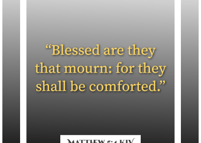 matthew 5 4 kjv bible verses about losing friends